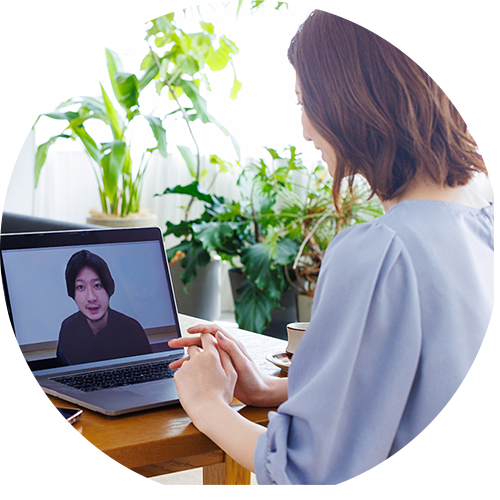 オンラインで学習を進められる
